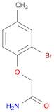 Acetamide, 2-(2-bromo-4-methylphenoxy)-