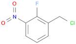 Benzene, 1-(chloromethyl)-2-fluoro-3-nitro-