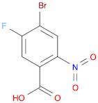 4-Bromo-5-fluoro-2-nitrobenzoic acid