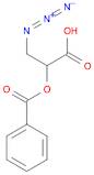 Propanoic acid, 3-azido-2-(benzoyloxy)-