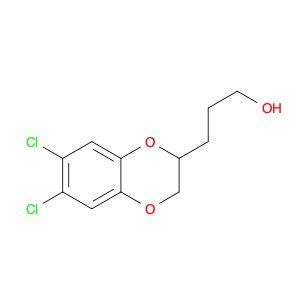 1,4-Benzodioxin-2-propanol, 6,7-dichloro-2,3-dihydro-