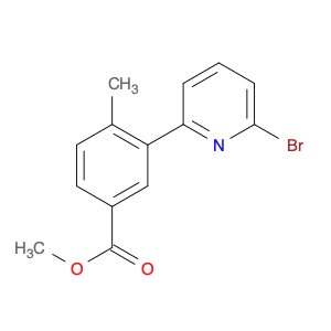 Methyl 3-(6-bromopyridin-2-yl)-4-methylbenzoate