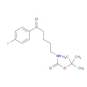 tert-butyl N-[5-(4-fluorophenyl)-5-oxopentyl]carbamate