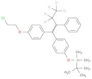 Benzene, 1-(2-chloroethoxy)-4-[1-[4-[[(1,1-dimethylethyl)dimethylsilyl]oxy]phenyl]-2-phenyl-1-bu...