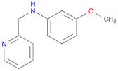 2-Pyridinemethanamine, N-(3-methoxyphenyl)-