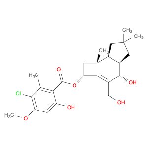 Benzoic acid, 3-chloro-6-hydroxy-4-methoxy-2-methyl-, (2R,4S,4aR,7aS,7bR)-2,4,4a,5,6,7,7a,7b-octah…