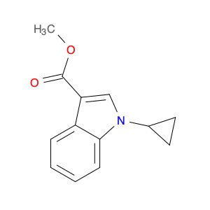 methyl 1-cyclopropyl-1H-indole-3-carboxylate