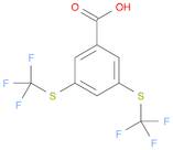 Benzoic acid, 3,5-bis[(trifluoromethyl)thio]-