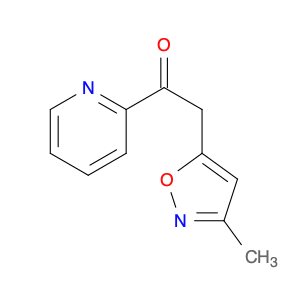 Ethanone, 2-(3-methyl-5-isoxazolyl)-1-(2-pyridinyl)-