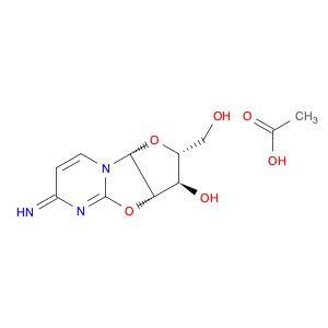 6H-Furo[2',3':4,5]oxazolo[3,2-a]pyrimidine-2-methanol, 2,3,3a,9a-tetrahydro-3-hydroxy-6-imino-, (2…