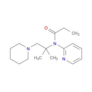 Propanamide, N-[1,1-dimethyl-2-(1-piperidinyl)ethyl]-N-2-pyridinyl-