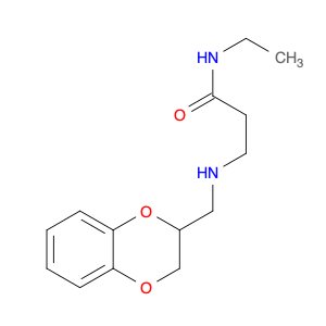 Propanamide, 3-[[(2,3-dihydro-1,4-benzodioxin-2-yl)methyl]amino]-N-ethyl-