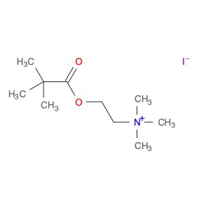 Ethanaminium, 2-(2,2-dimethyl-1-oxopropoxy)-N,N,N-trimethyl-, iodide (1:1)