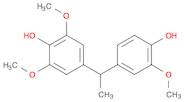 Phenol, 4-[1-(4-hydroxy-3-methoxyphenyl)ethyl]-2,6-dimethoxy-