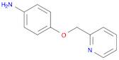 Benzenamine, 4-(2-pyridinylmethoxy)-