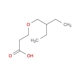Propanoic acid, 3-(2-ethylbutoxy)-
