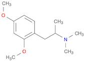 Benzeneethanamine, 2,4-dimethoxy-N,N,α-trimethyl-