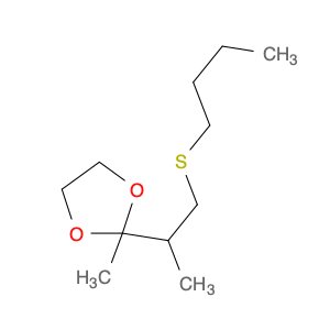 1,3-Dioxolane, 2-[2-(butylthio)-1-methylethyl]-2-methyl-