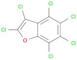 Benzofuran, 2,3,4,5,6,7-hexachloro-