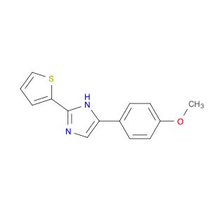 1H-Imidazole, 5-(4-methoxyphenyl)-2-(2-thienyl)-