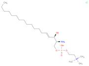 Ethanaminium, 2-[[[[(2S,3R,4E)-2-amino-3-hydroxy-4-octadecen-1-yl]oxy]hydroxyphosphinyl]oxy]-N,N,N…