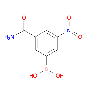 Boronic acid, [3-(aminocarbonyl)-5-nitrophenyl]- (9CI)