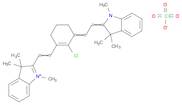 3H-Indolium, 2-[2-[2-chloro-3-[2-(1,3-dihydro-1,3,3-trimethyl-2H-indol-2-ylidene)ethylidene]-1-c...