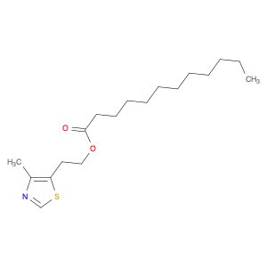 Dodecanoic acid, 2-(4-methyl-5-thiazolyl)ethyl ester