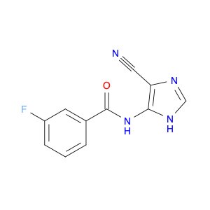 Benzamide, N-(4-cyano-1H-imidazol-5-yl)-3-fluoro-