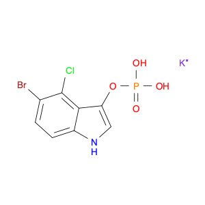 Potassium 5-bromo-4-chloro-1H-indol-3-yl phosphate