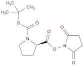 1-Pyrrolidinecarboxylic acid, 2-[[(2,5-dioxo-1-pyrrolidinyl)oxy]carbonyl]-, 1,1-dimethylethyl este…