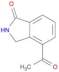 1H-Isoindol-1-one, 4-acetyl-2,3-dihydro-