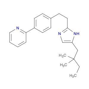2-(4-(2-(4-(2,2-Dimethylbutyl)-1H-imidazol-2-yl)ethyl)phenyl)pyridine