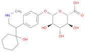 β-D-Glucopyranosiduronic acid, 4-[1-(1-hydroxycyclohexyl)-2-(methylamino)ethyl]phenyl