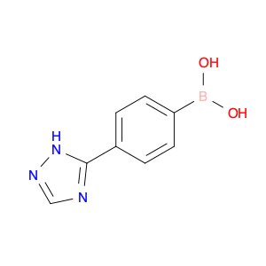 [4-(1H-1,2,4-triazol-5-yl)phenyl]boronic acid