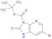 tert-Butyl 6-bromo-2-oxo-1H-imidazo[4,5-b]pyridine-3(2H)-carboxylate