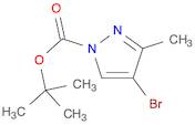 1H-Pyrazole-1-carboxylic acid, 4-bromo-3-methyl-, 1,1-dimethylethyl ester