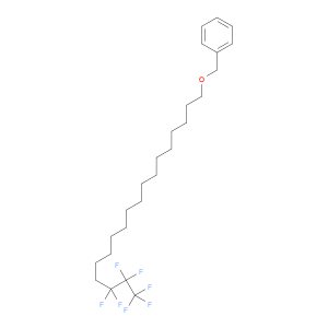 Benzene, [[(16,16,17,17,18,18,18-heptafluorooctadecyl)oxy]methyl]-