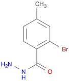 Benzoic acid, 2-bromo-4-methyl-, hydrazide