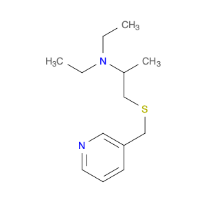 2-Propanamine, N,N-diethyl-1-[(3-pyridinylmethyl)thio]-