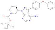 1-Piperidinecarboxylic acid, 3-[4-amino-3-(4-phenoxyphenyl)-1H-pyrazolo[3,4-d]pyrimidin-1-yl]-, 1,…