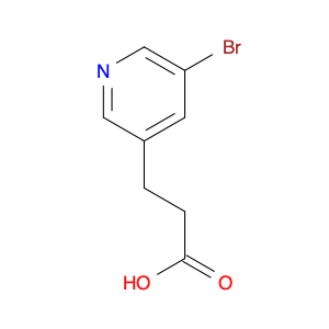 3-Pyridinepropanoic acid, 5-bromo-