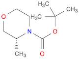 4-Morpholinecarboxylic acid, 3-methyl-, 1,1-dimethylethyl ester, (3R)-