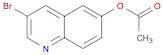 6-Quinolinol, 3-bromo-, 6-acetate