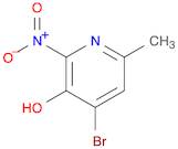 3-Pyridinol, 4-bromo-6-methyl-2-nitro-