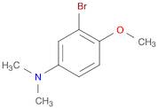 Benzenamine, 3-bromo-4-methoxy-N,N-dimethyl-