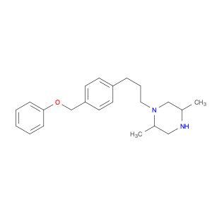 Piperazine, 2,5-dimethyl-1-[3-[4-(phenoxymethyl)phenyl]propyl]-