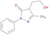 3H-Pyrazol-3-one, 2,4-dihydro-4-(2-hydroxyethyl)-5-methyl-2-phenyl-