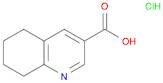 3-Quinolinecarboxylic acid, 5,6,7,8-tetrahydro-, hydrochloride (1:1)