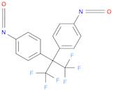 Benzene, 1,1'-[2,2,2-trifluoro-1-(trifluoromethyl)ethylidene]bis[4-isocyanato-